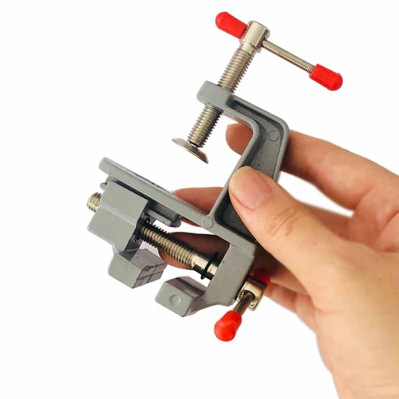 Aluminiowy mini zacisk stołowy – Workshop Tools Vice recenzja i cena