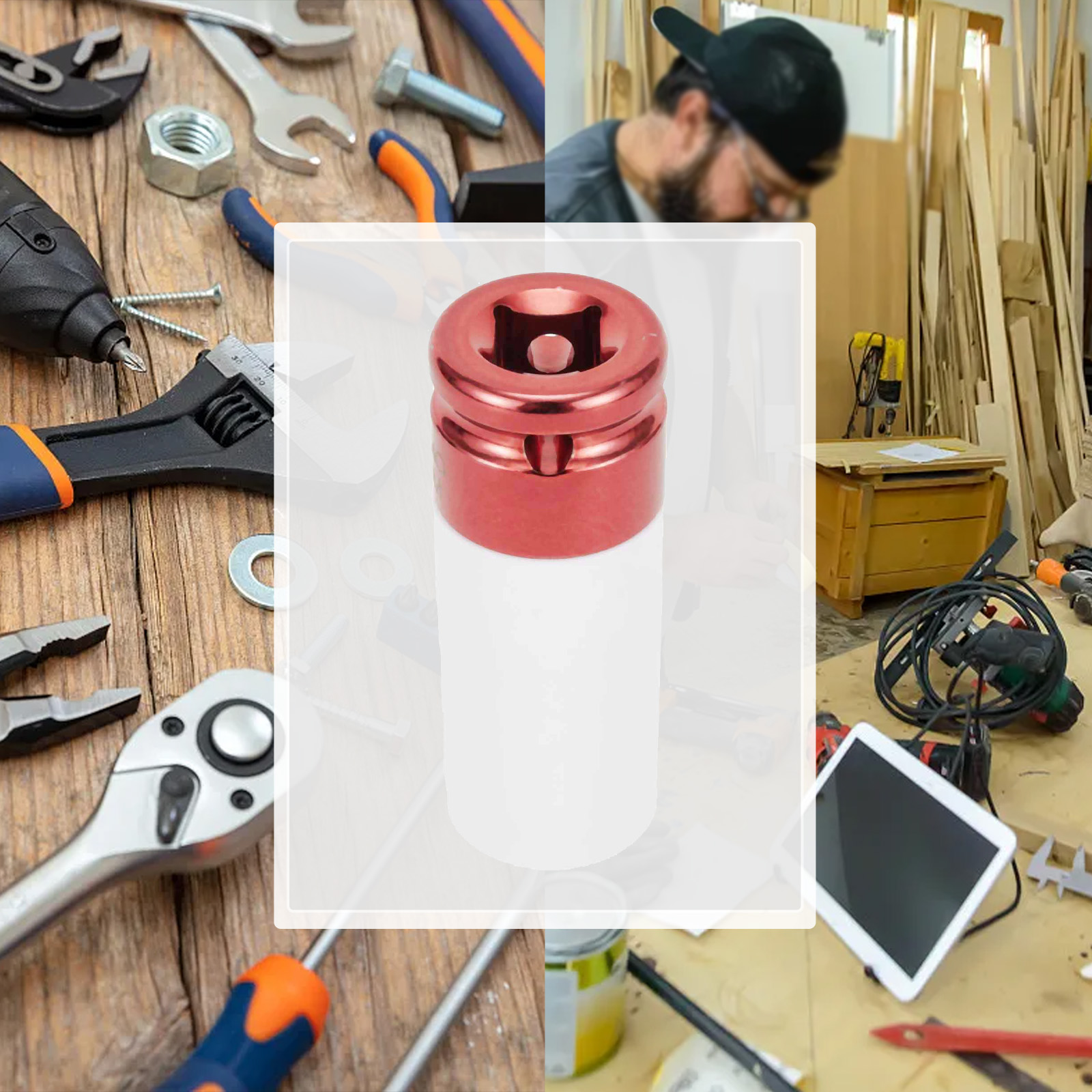 1 szt. Metalowa nasadka 17mm 1 – Car Workshop Tools And Equipment recenzja i cena