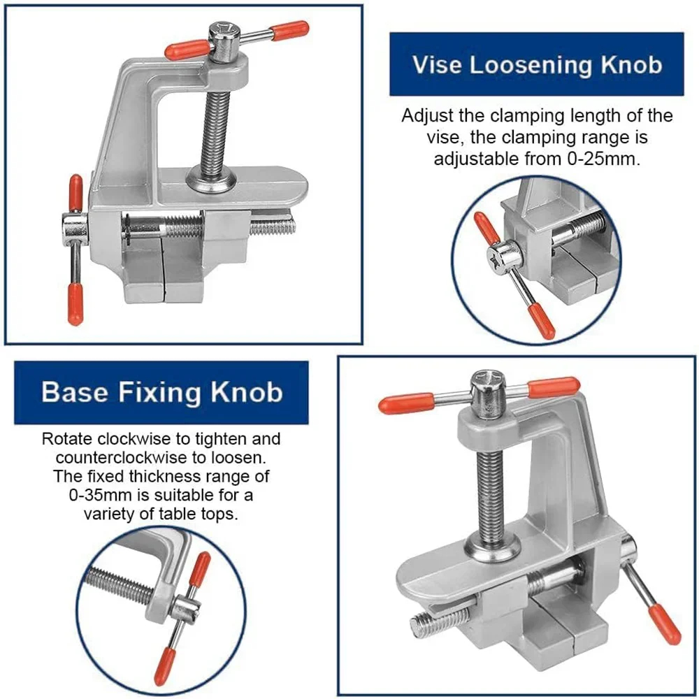 Mini imadło stołowe wielofunkc – Workshop Tools Vice recenzja i cena
