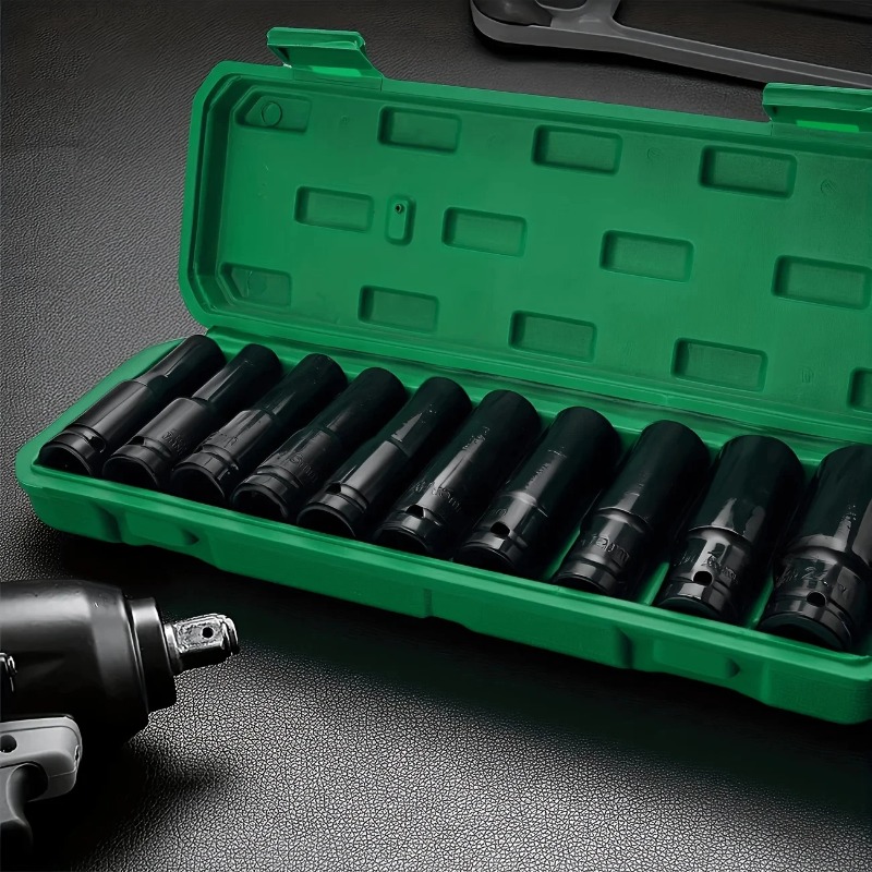 Zestaw 10 szt. głębokich nasad – Car Workshop Tools And Equipment recenzja i cena