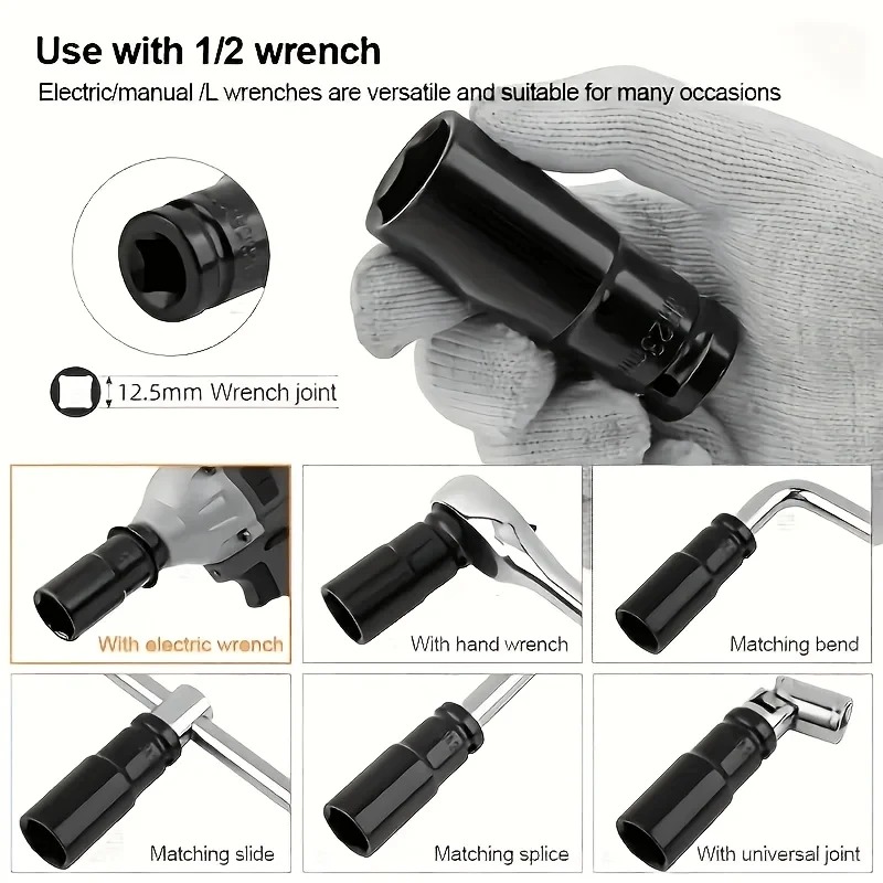 Zestaw 10 szt. głębokich nasad – Car Workshop Tools And Equipment recenzja i cena